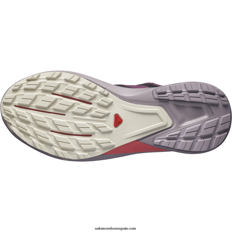 zapatillas de trail running para mujer - hypulse Salomon 00B0PZ1542 negro/codorniz/día lluvioso