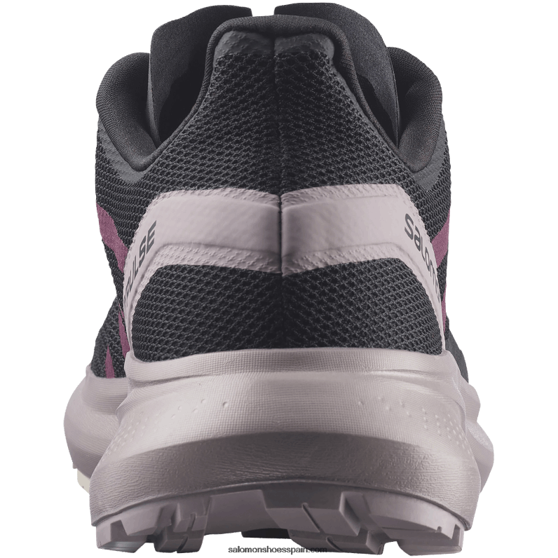 zapatillas de trail running para mujer - hypulse Salomon 00B0PZ1542 negro/codorniz/día lluvioso