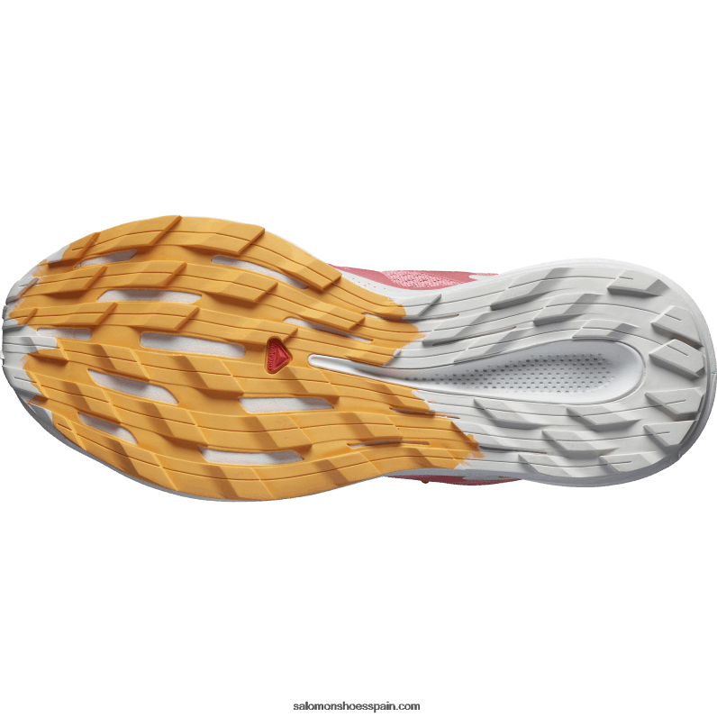 zapatillas de trail running para mujer - pulsar trail Salomon 00B0PZ1511 rosa de té/nube de nimbo/naranja ardiente