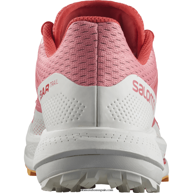 zapatillas de trail running para mujer - pulsar trail Salomon 00B0PZ1511 rosa de té/nube de nimbo/naranja ardiente