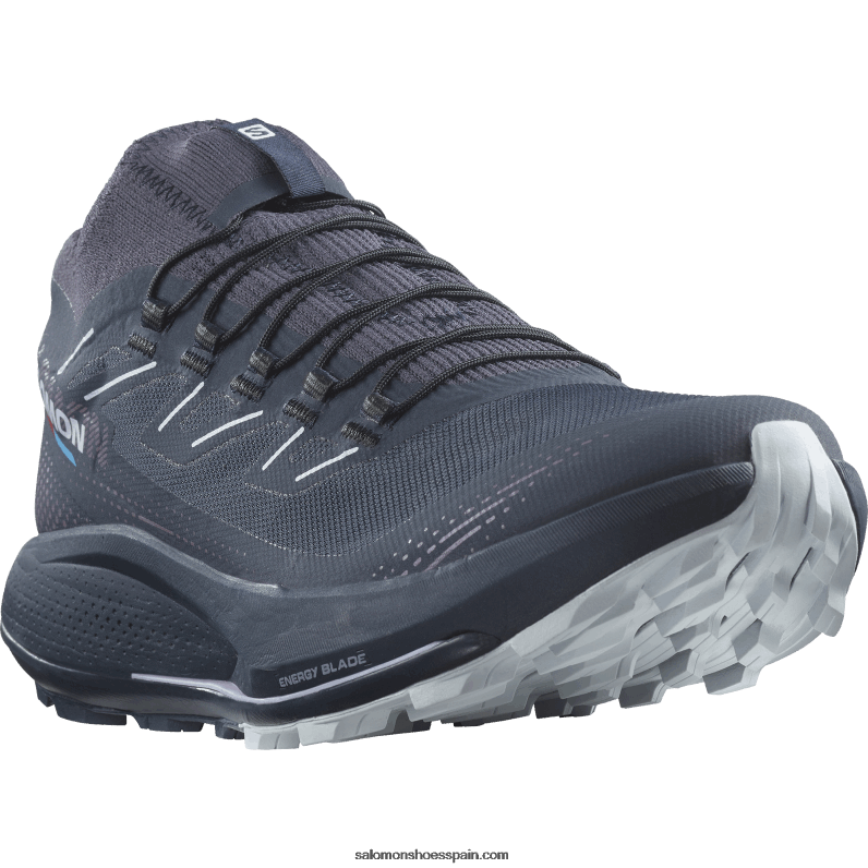 zapatillas de trail running para mujer - pulsar trail pro 2 Salomon 00B0PZ1493 carbón/floración de orquídeas/hielo ártico