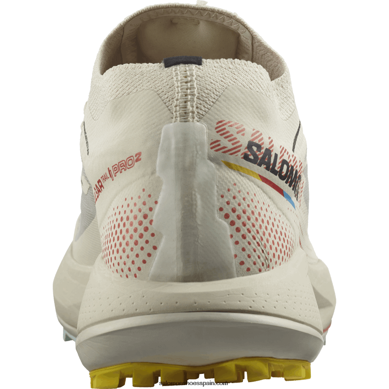 zapatillas de trail running para mujer - pulsar trail pro 2 Salomon 00B0PZ1494 día lluvioso/salsa picante/fresia