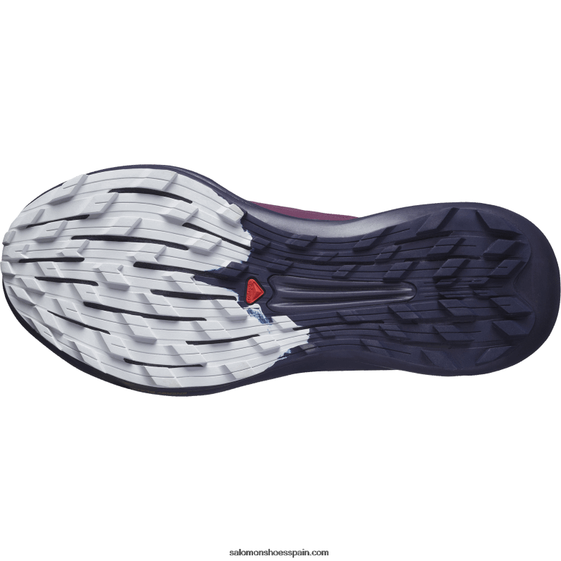 zapatillas de trail running para mujer - pulsar trail pro Salomon 00B0PZ1532 vino de uva/cielo nocturno/roca lunar