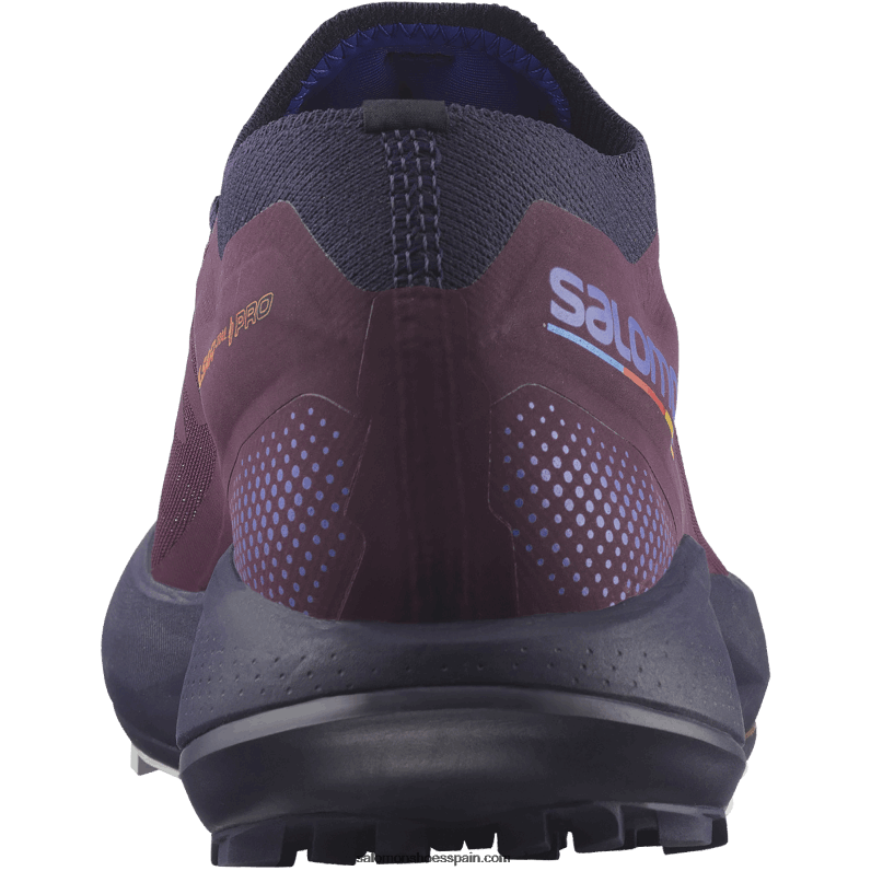 zapatillas de trail running para mujer - pulsar trail pro Salomon 00B0PZ1532 vino de uva/cielo nocturno/roca lunar