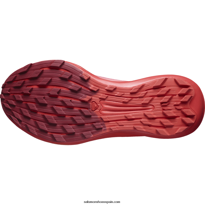 zapatillas de trail running para mujer - pulsar trail pro Salomon 00B0PZ1533 rosa de té/rojo ciclista/naranja ardiente