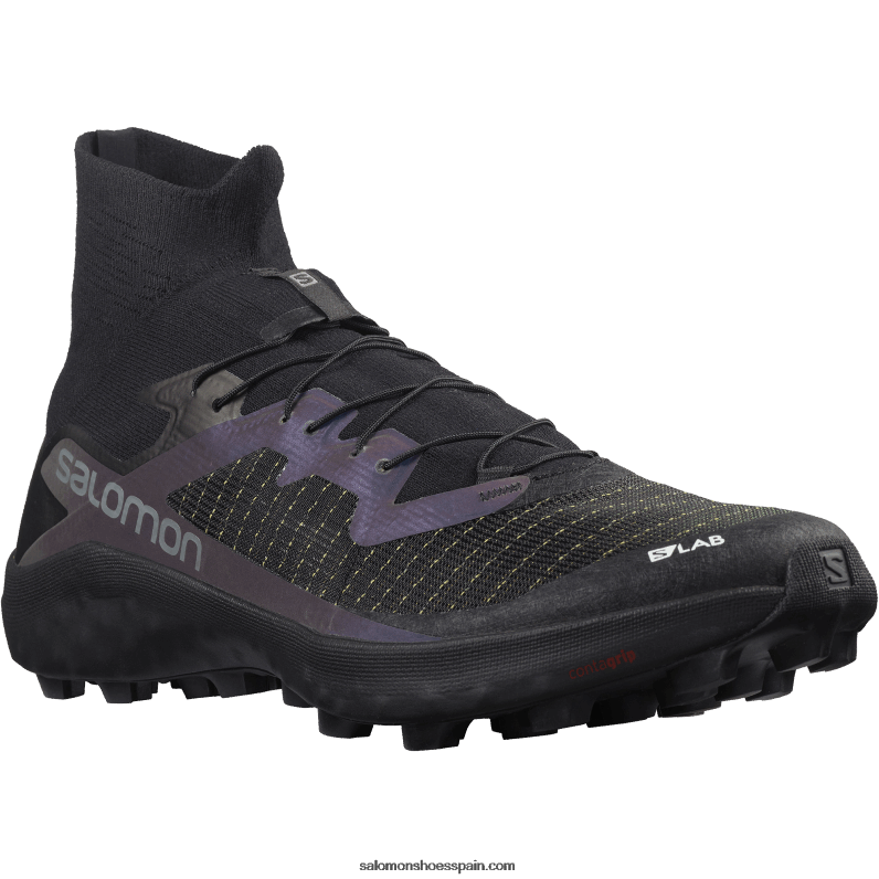 zapatillas de trail running para mujer - s/lab cross 2 Salomon 00B0PZ1526 negro
