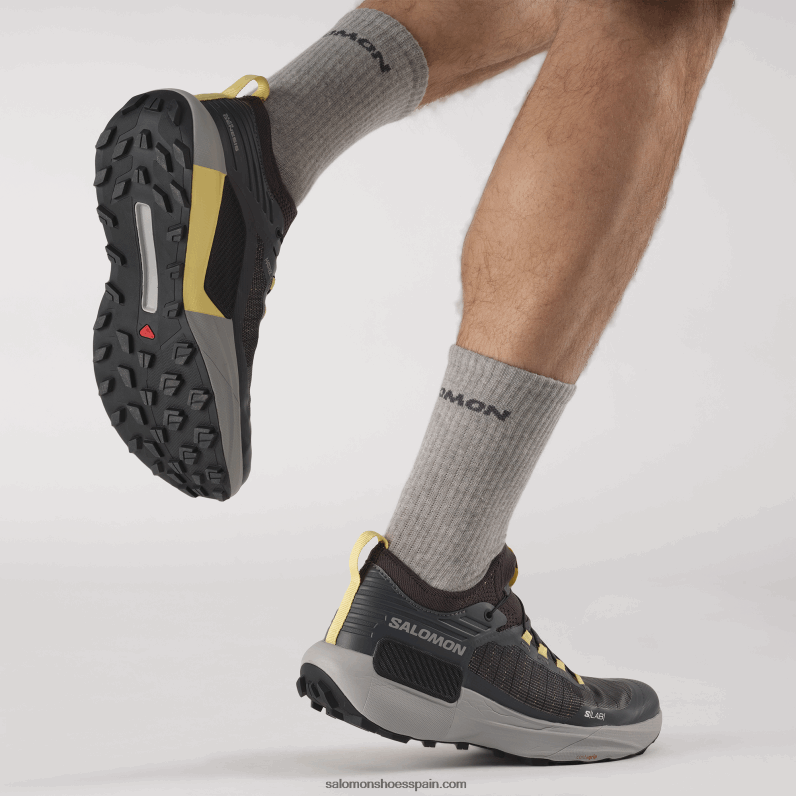 zapatillas de trail running para mujer - s/lab genesis Salomon 00B0PZ1529 sombra tranquila/ébano/vestido de sol