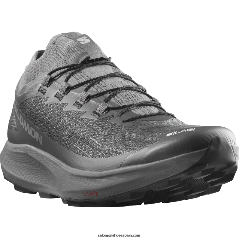 zapatillas de trail running para mujer - s/lab pulsar 2 soft ground Salomon 00B0PZ1518 sombra tranquila/imán/negro