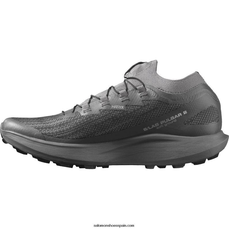 zapatillas de trail running para mujer - s/lab pulsar 2 soft ground Salomon 00B0PZ1518 sombra tranquila/imán/negro