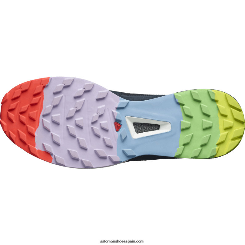 zapatillas de trail running para mujer - s/lab ultra 3 edición limitada Salomon 00B0PZ1524 tinta india/coral ardiente/negro