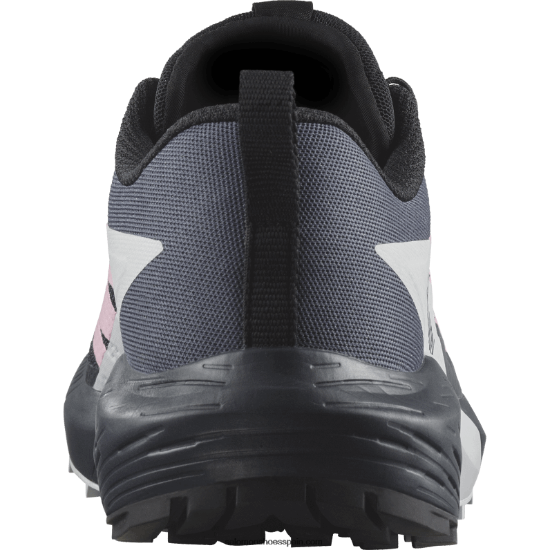 zapatillas de trail running para mujer - sense ride 5 Salomon 00B0PZ1495 tinta china/bolsita lila/hielo ártico