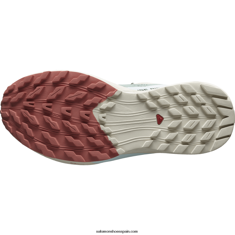 zapatillas de trail running para mujer - sense ride 5 Salomon 00B0PZ1496 nenúfar/día lluvioso/aguamarina blanqueada