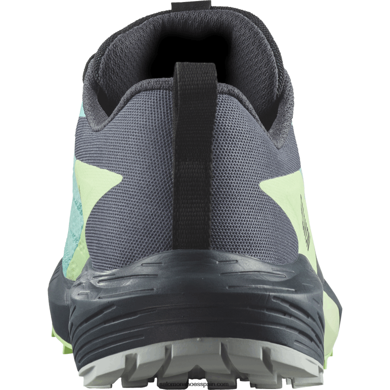 zapatillas de trail running para mujer - sense ride 5 gore-tex Salomon 00B0PZ1528 resplandor azul/ceniza verde/tinta china