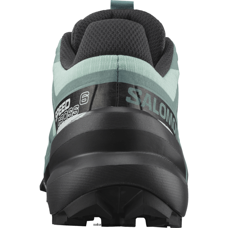 zapatillas de trail running para mujer - speedcross 6 Salomon 00B0PZ1505 yuca/ébano/blanco