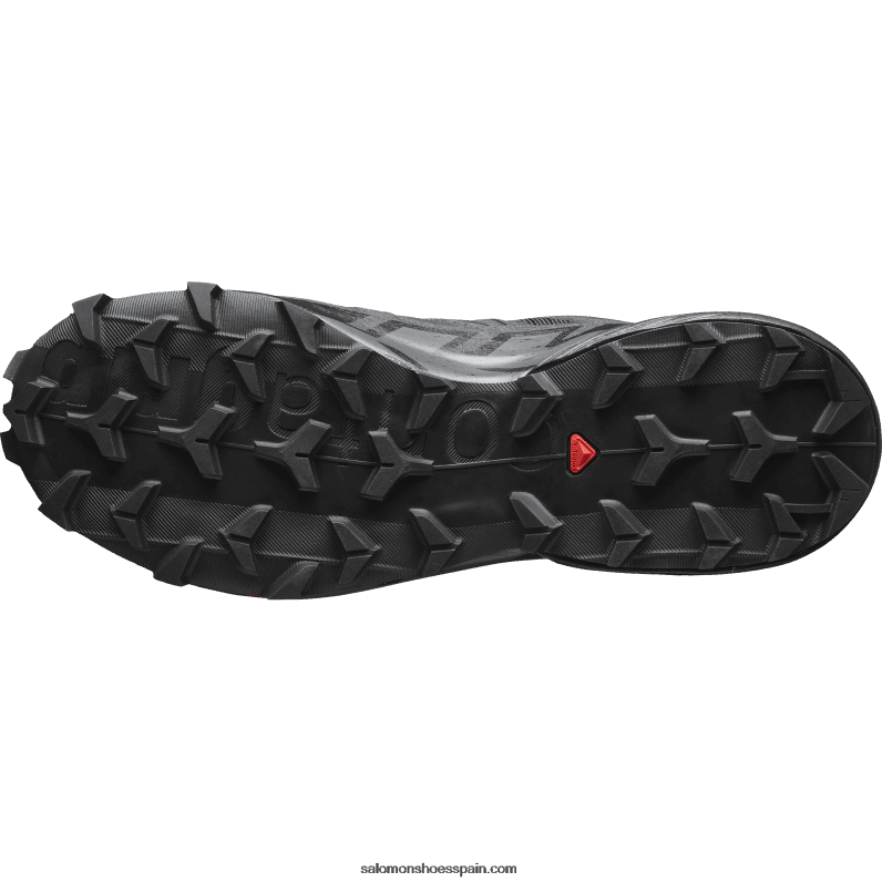 zapatillas de trail running para mujer - speedcross 6 Salomon 00B0PZ1507 negro/fantasma