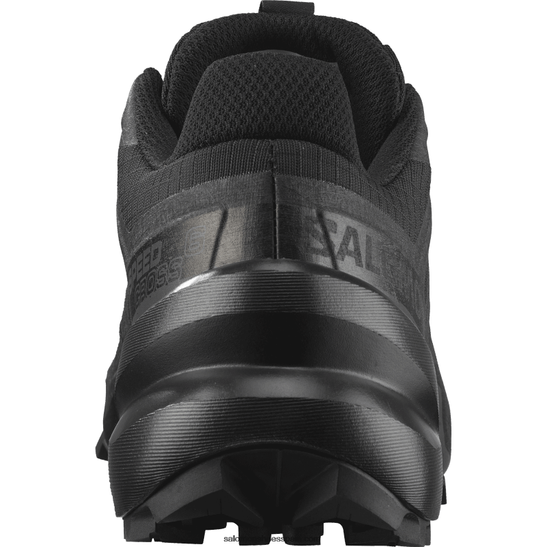 zapatillas de trail running para mujer - speedcross 6 Salomon 00B0PZ1507 negro/fantasma
