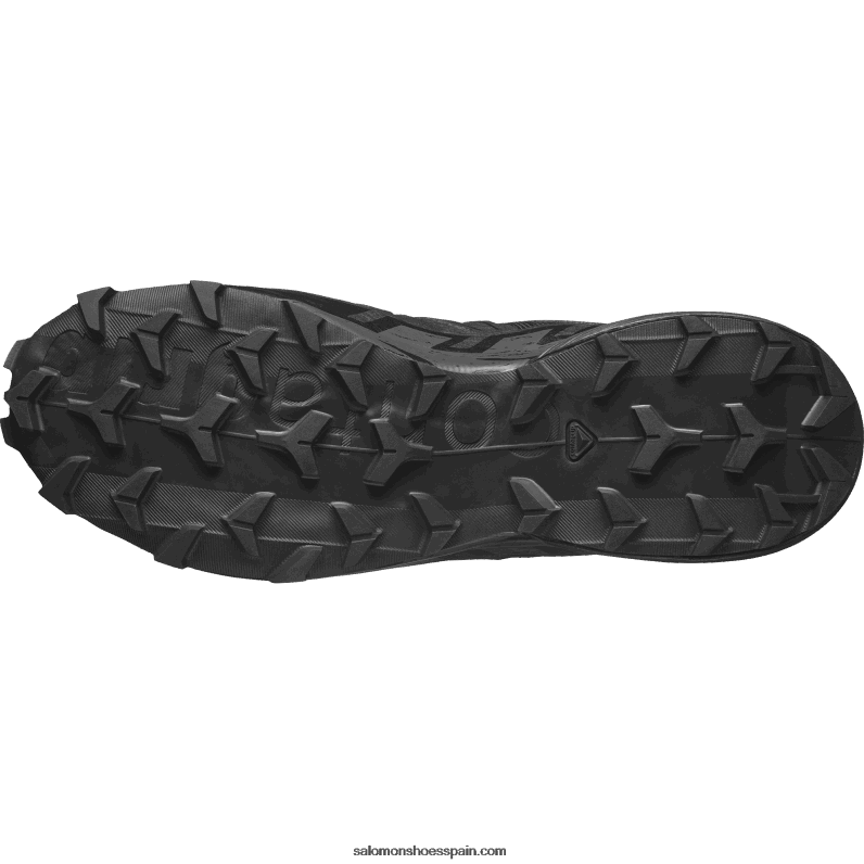 zapatillas de trail running para mujer - speedcross 6 force Salomon 00B0PZ804 negro/fantasma