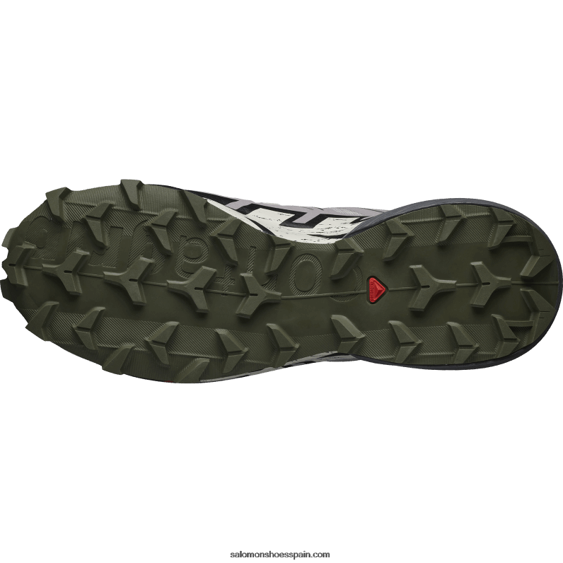 zapatillas de trail running para mujer - speedcross 6 gore-tex Salomon 00B0PZ1515 cenizas de rosas/negro/oliva noche