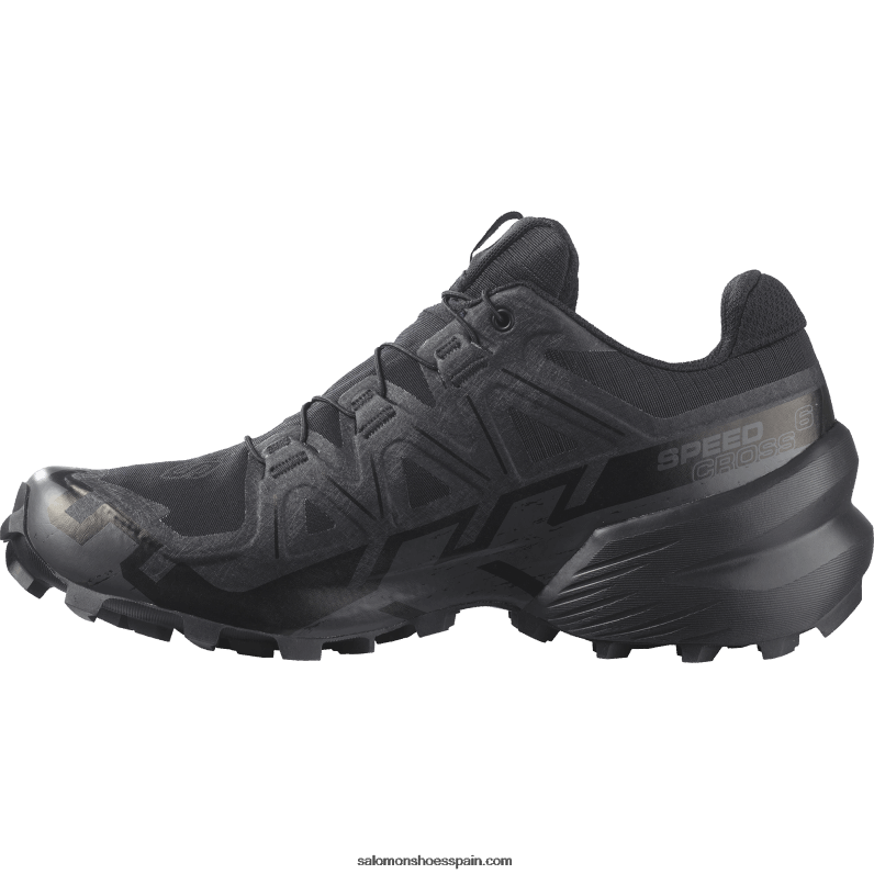 zapatillas de trail running para mujer - speedcross 6 gore-tex Salomon 00B0PZ1516 negro/fantasma