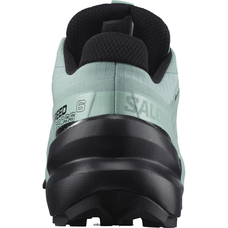 zapatillas de trail running para mujer - speedcross 6 gore-tex Salomon 00B0PZ1517 acuífero/negro/yuca