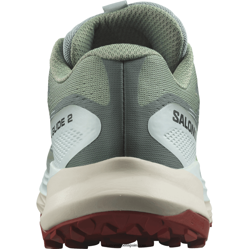 zapatillas de trail running para mujer - ultra glide 2 Salomon 00B0PZ1489 nenúfar/agua blanqueada/salsa picante
