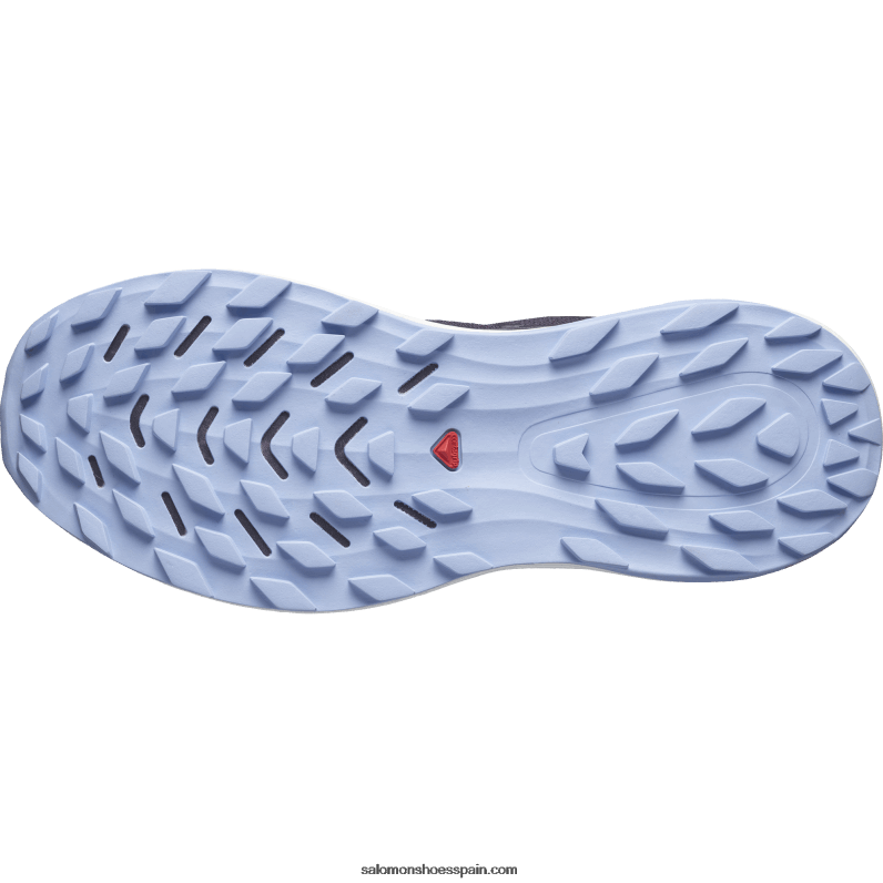 zapatillas de trail running para mujer - ultra glide 2 Salomon 00B0PZ1490 hierba mora/hielo de vainilla/serenidad