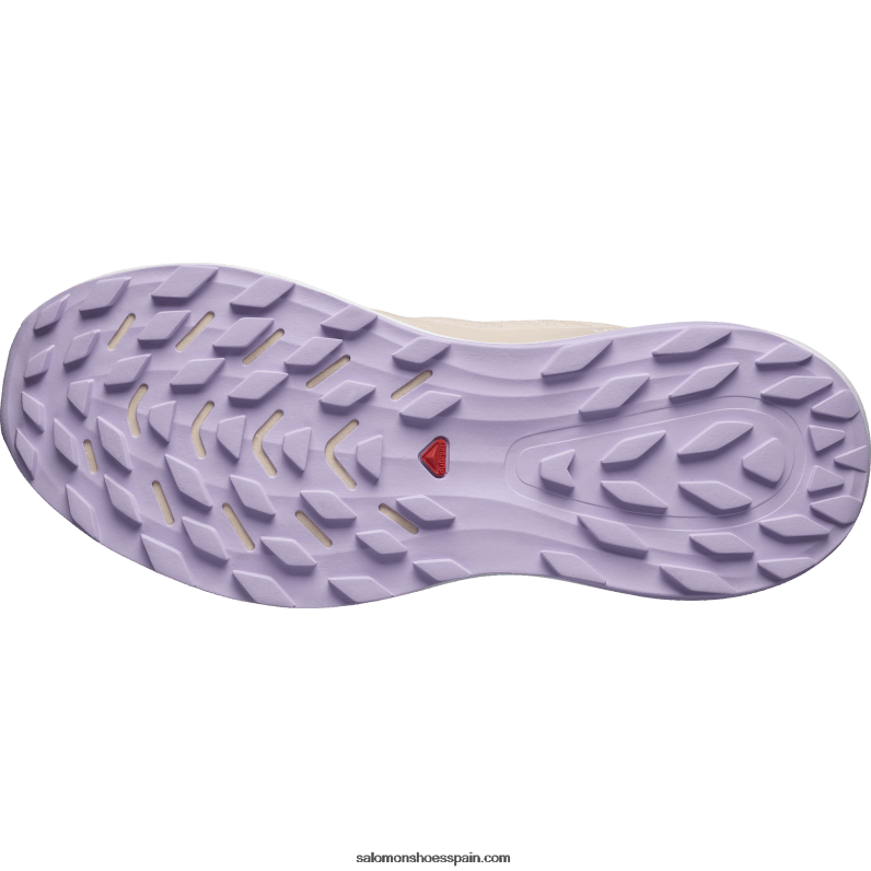 zapatillas de trail running para mujer - ultra glide 2 Salomon 00B0PZ1492 melocotón tierno/flor de orquídea/blanco