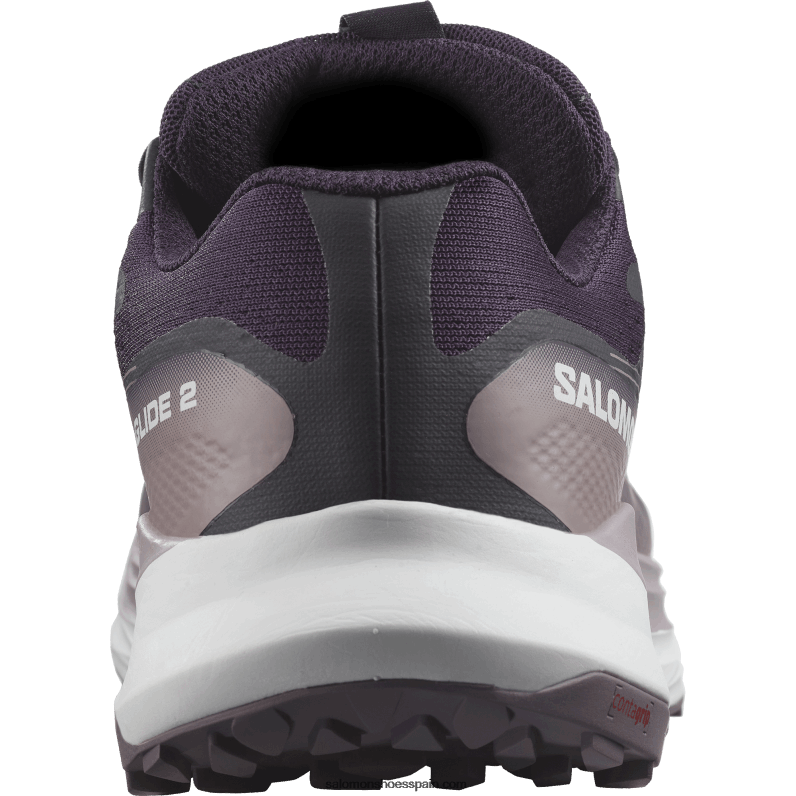 zapatillas de trail running para mujer - ultra glide 2 gore-tex Salomon 00B0PZ1520 belladona/blanco/paisaje lunar