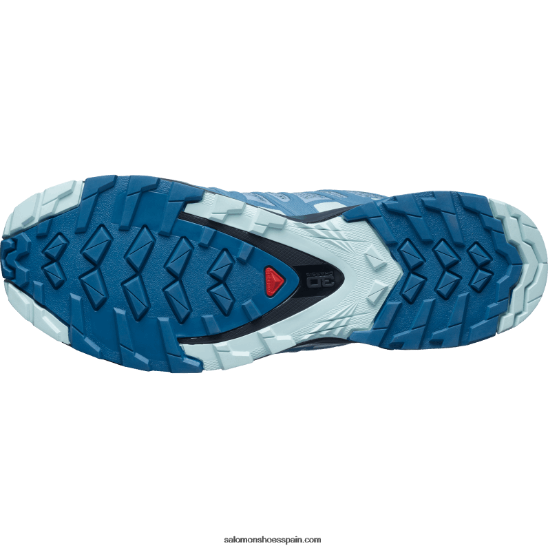zapatillas de trail running para mujer - xa pro 3d v8 Salomon 00B0PZ1535 azul ashley/ébano/azul ópalo