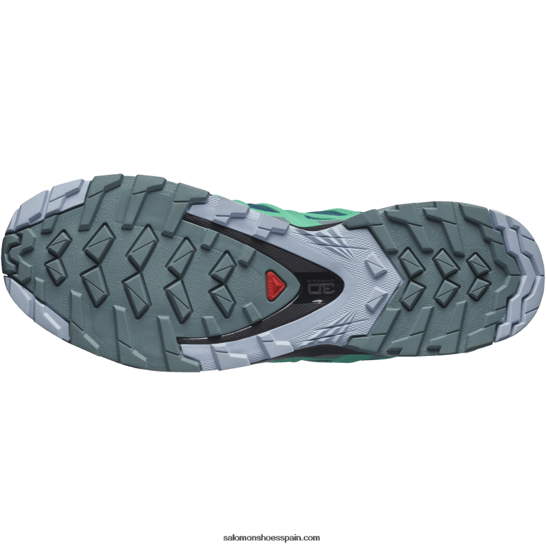 zapatillas de trail running para mujer - xa pro 3d v8 gore-tex Salomon 00B0PZ1539 azul legión/soldado/hoja de menta
