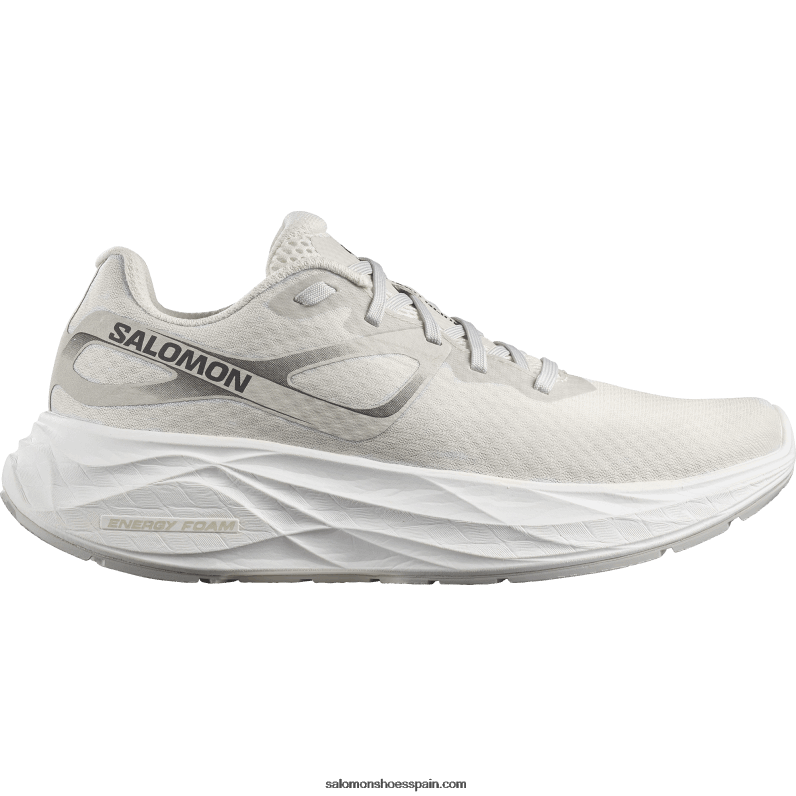 zapatillas de running para mujer - aero glide Salomon 00B0PZ1149 hielo vainilla/blanco/roca lunar