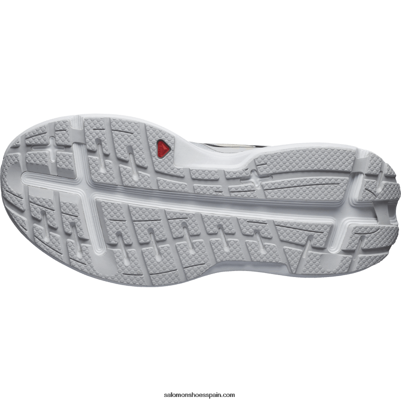 zapatillas de running para mujer - aero glide Salomon 00B0PZ1149 hielo vainilla/blanco/roca lunar