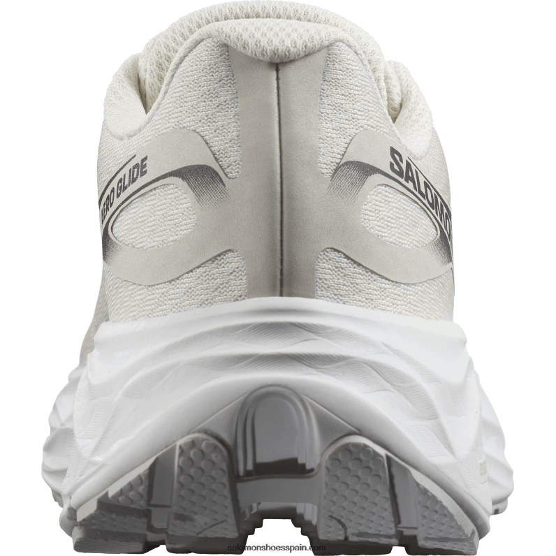 zapatillas de running para mujer - aero glide Salomon 00B0PZ1149 hielo vainilla/blanco/roca lunar