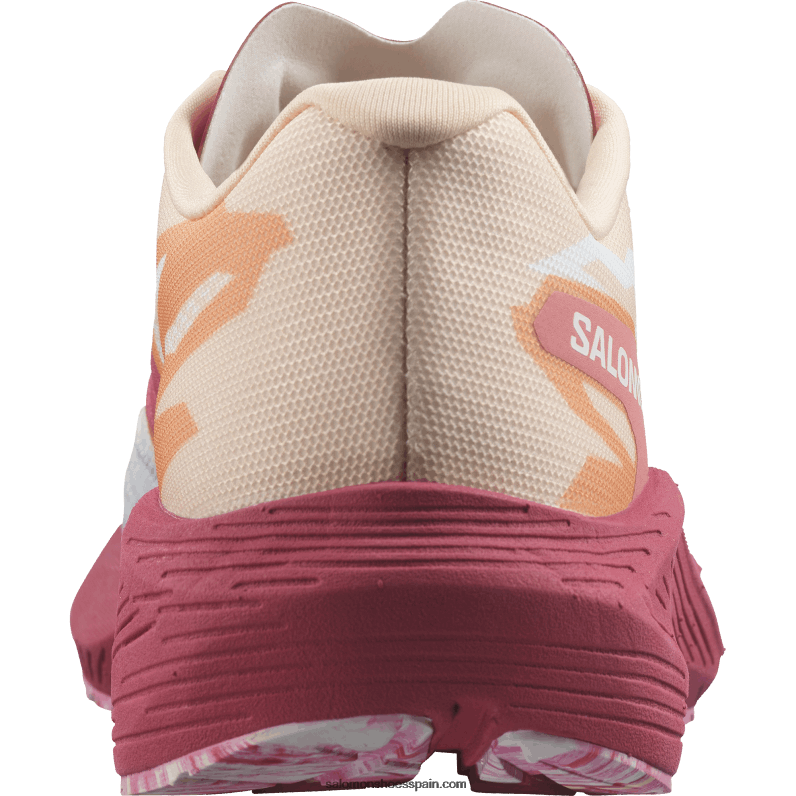 zapatillas de running para mujer - aero volt Salomon 00B0PZ753 melocotón tierno/rosa virtual/blanco