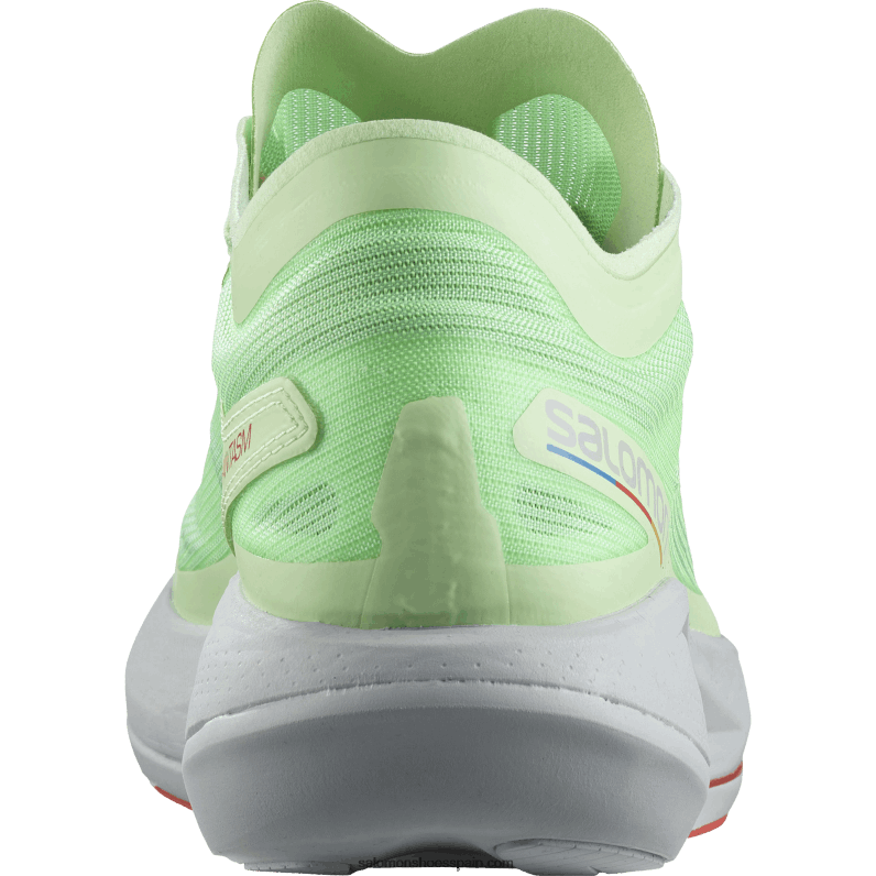 zapatillas de running para mujer - fantasma Salomon 00B0PZ744 verde pátina/azul perla/rojo amapola