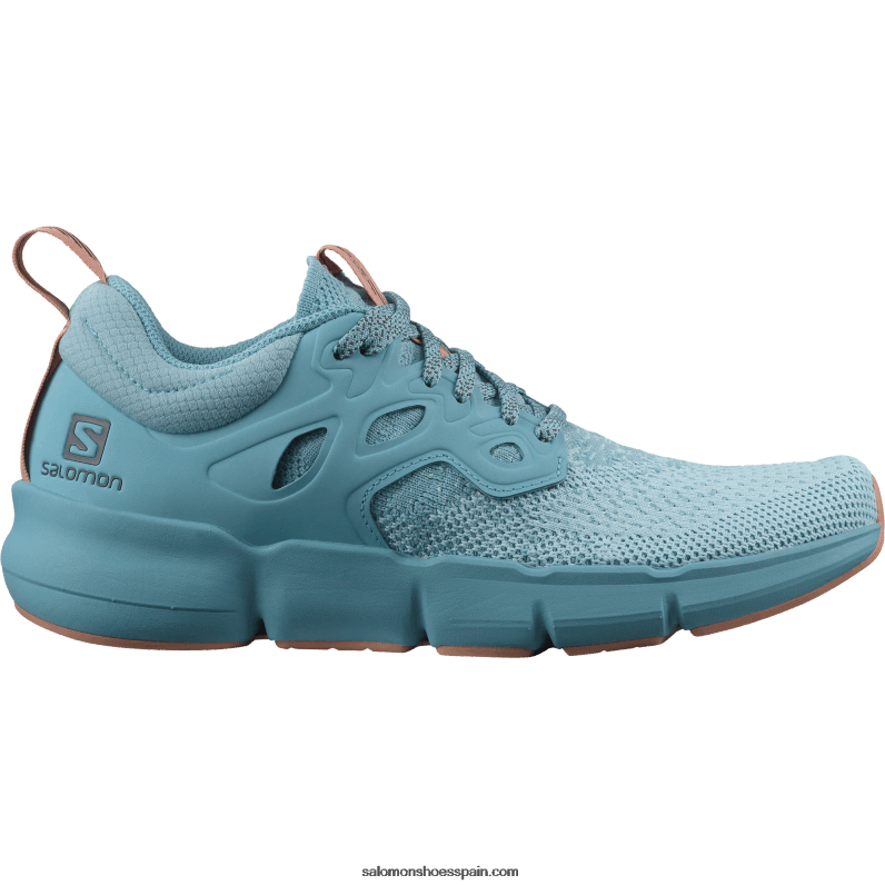 zapatillas de running para mujer - predict soc 2 Salomon 00B0PZ757 azul cristal/azul delphinium/sirocco