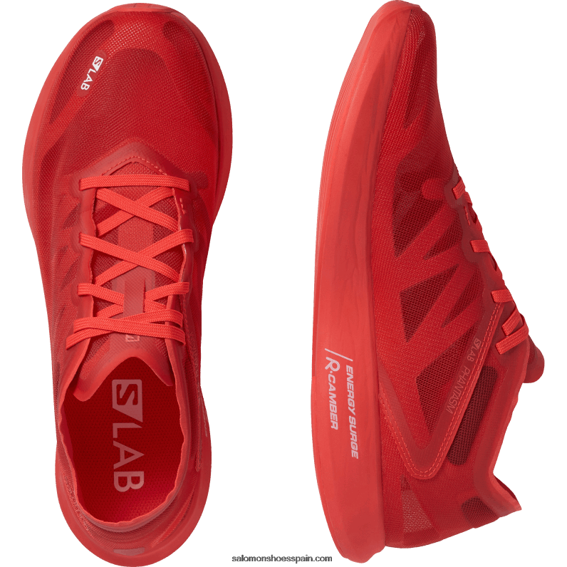 zapatillas de running para mujer - s/lab phantasm Salomon 00B0PZ750 rojo de carreras