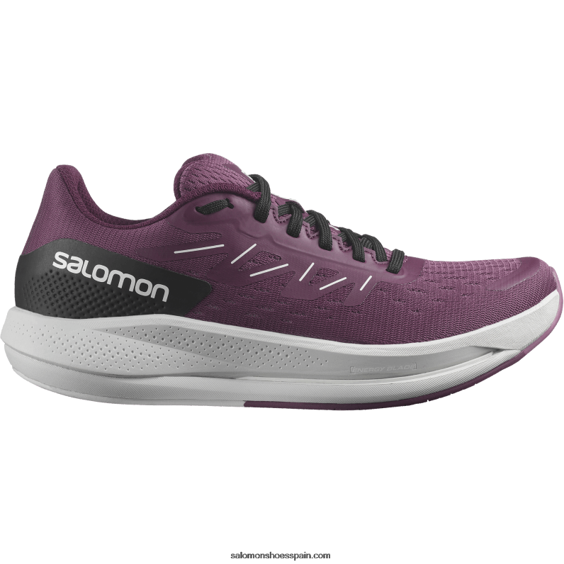 zapatillas de running para mujer - spectur Salomon 00B0PZ748 tulipwood/roca lunar/vino de uva