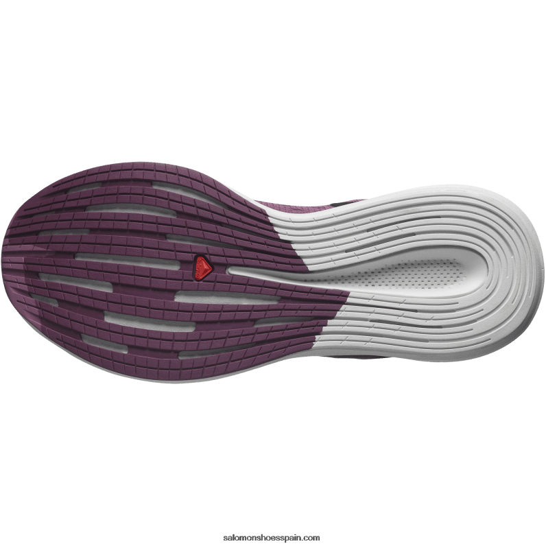 zapatillas de running para mujer - spectur Salomon 00B0PZ748 tulipwood/roca lunar/vino de uva