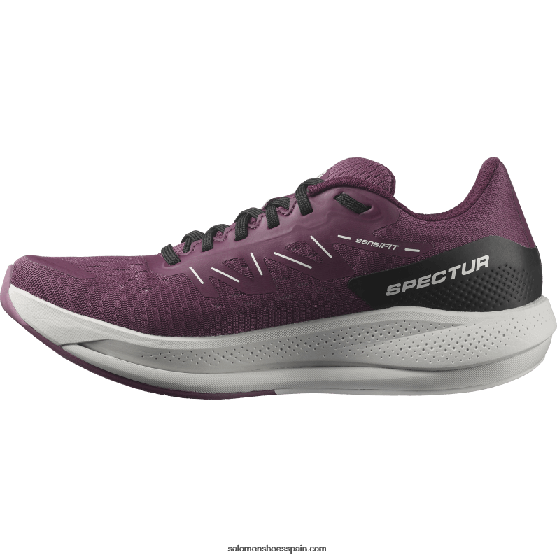 zapatillas de running para mujer - spectur Salomon 00B0PZ748 tulipwood/roca lunar/vino de uva