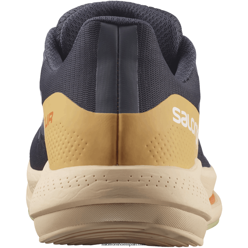 zapatillas de running para mujer - spectur Salomon 00B0PZ749 ébano/crema de almendras/verde puerro