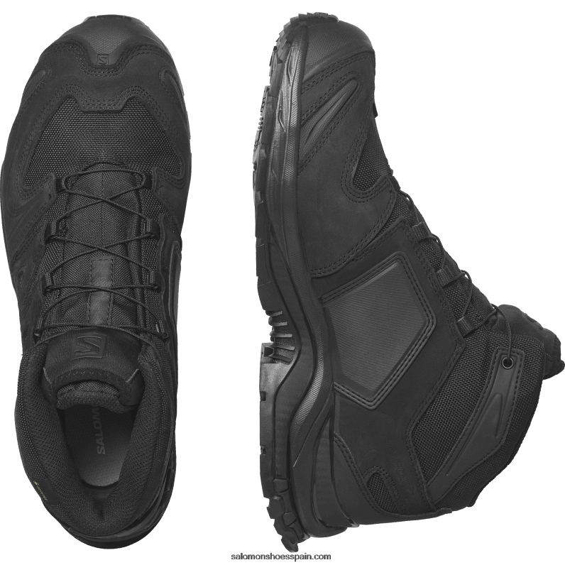 zapatillas force mujer - xa force mid gore-tex es Salomon 00B0PZ819 negro