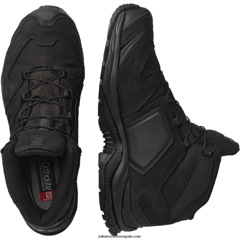 zapatillas force mujer - xa force mid wide gore-tex es Salomon 00B0PZ812 negro