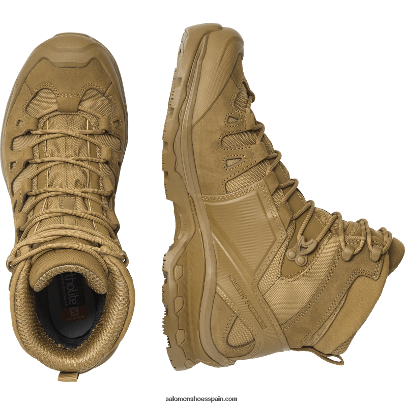 zapatos de las fuerzas de las mujeres - búsqueda 4d fuerzas 2 Salomon 00B0PZ808 marrón coyote