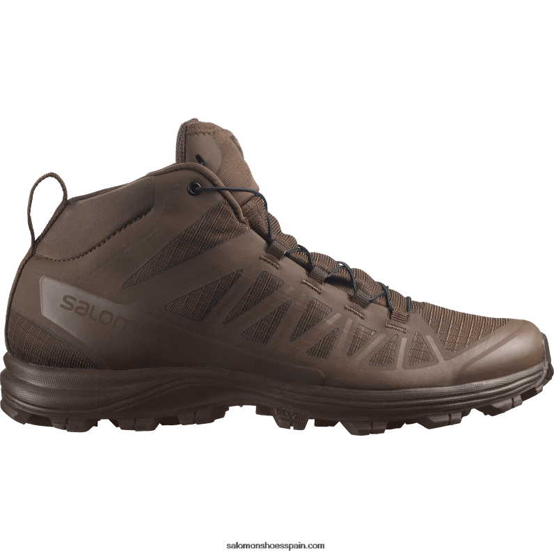 zapatos de las fuerzas femeninas - asalto de velocidad 2 Salomon 00B0PZ800 marrón tierra