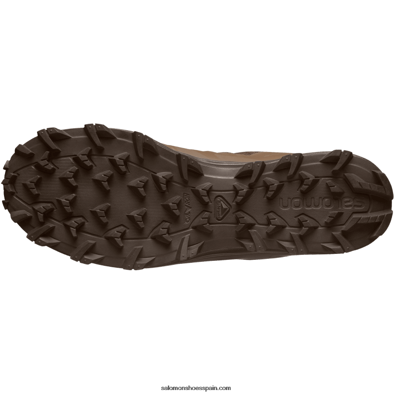 zapatos de las fuerzas femeninas - asalto de velocidad 2 Salomon 00B0PZ800 marrón tierra
