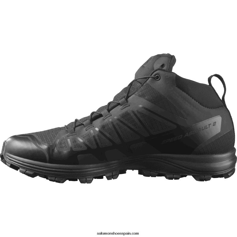 zapatos de las fuerzas femeninas - asalto de velocidad 2 Salomon 00B0PZ801 negro