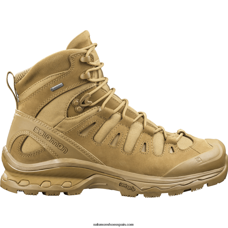 zapatos de mujer force - quest 4d gore-tex force 2 Salomon 00B0PZ807 marrón coyote