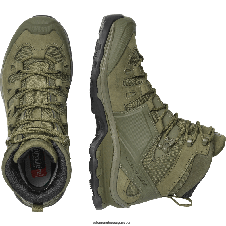 zapatos force mujer - quest 4d force 2 es Salomon 00B0PZ822 guardabosques verde