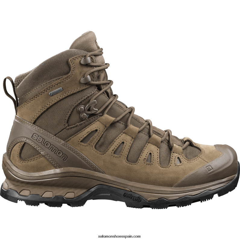 zapatos force mujer - quest 4d gore-tex force 2 es Salomon 00B0PZ805 marrón tierra